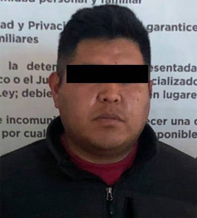 Detienen en Calimaya a presunto extorsionador; pedía dinero para no dañar a la esposa de la víctima